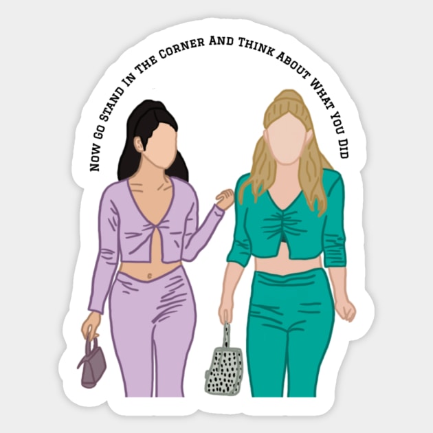 Maddy and Cassie (Taylor's Version) Sticker by Sofieq